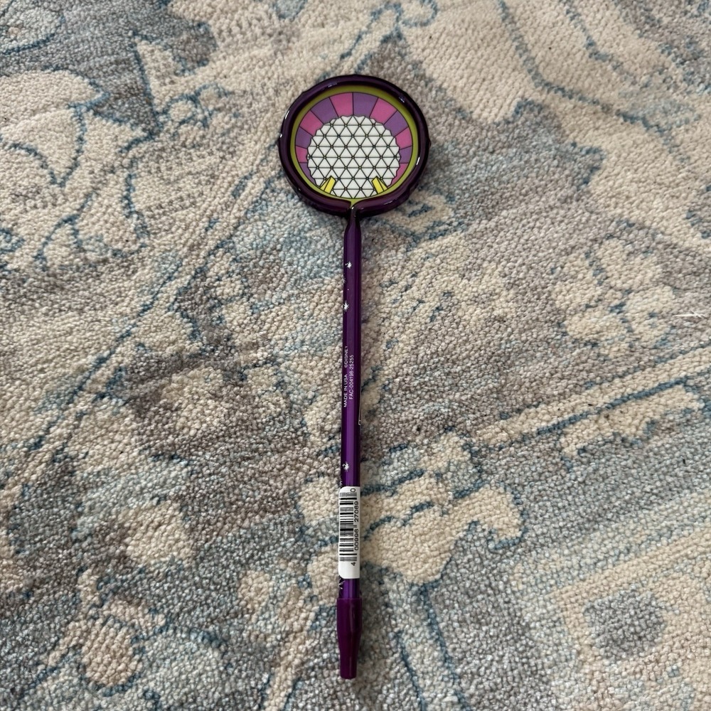 Disney Walt Disney World Epcot Park Stick Pen NEW